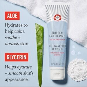 NEW First Aid Beauty Pure Skin Face Cleanser Factory Sealed